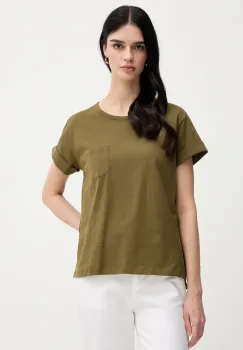 Sisley tricou din bumbac culoarea roz imagine