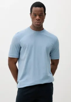 Sisley tricou din bumbac uni, 3089S104J imagine