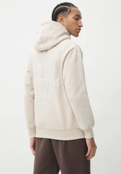 Sixth June bluza barbati, culoarea bej, cu gluga, neted, 25338 imagine