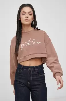 Sixth June Bluza femei, culoarea galben, cu imprimeu imagine