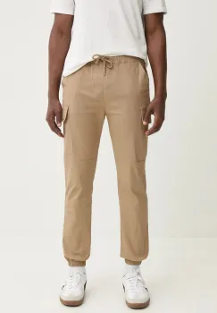 Sixth June pantaloni barbati, culoarea bej imagine