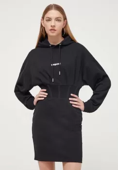 Sixth June rochie culoarea negru, mini, drept imagine