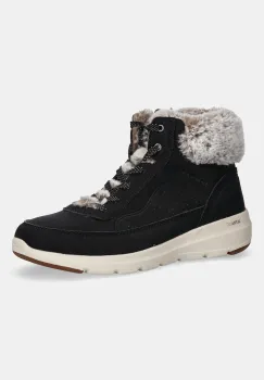Skechers cizme de iarna GLACIAL ULTRA - MOUNTAIN MUSE culoarea negru, 144199 imagine