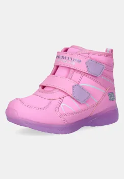 Skechers cizme de iarna pentru copii ILLUMI-BRIGHTS - POLAR STEPPE culoarea roz, 319310N imagine
