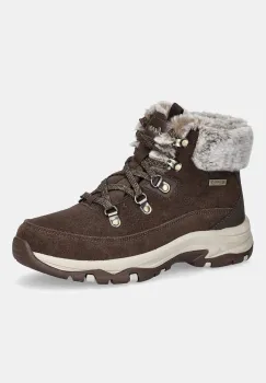 Skechers cizme de iarna TREGO SNOW WORRIES culoarea bej, 167882 imagine