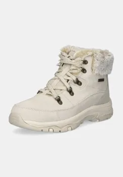Skechers cizme de iarna TREGO SNOW WORRIES culoarea bej, 167882 imagine