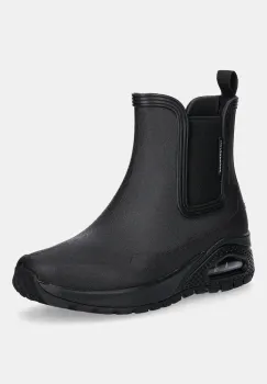 Skechers cizme UNO RUGGED-DANCING N THE RAIN culoarea negru, cu toc plat, 177183 imagine