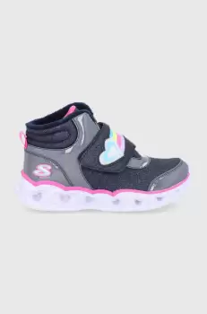 Skechers Pantofi copii culoarea albastru marin imagine