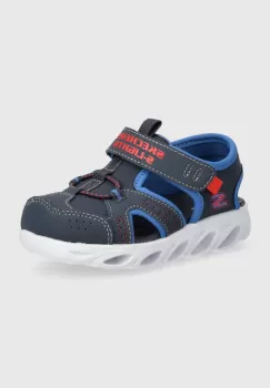 Skechers sandale copii HYPNO-SPLASH SUNZYS culoarea albastru marin imagine
