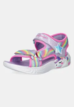 Skechers sandale copii UNICORN DREAMS SANDAL- DREAMY culoarea violet, 303107L imagine