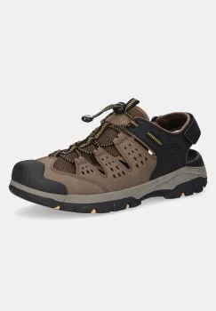 Skechers sandale TRESMEN barbati, culoarea maro, 205113 imagine