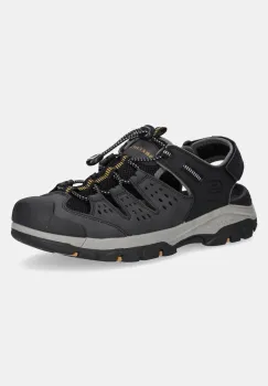 Skechers sandale TRESMEN barbati, culoarea negru, 205113 imagine