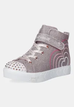 Skechers tenisi copii HEART STEPS - HEART GLOW culoarea bej, 314623L imagine