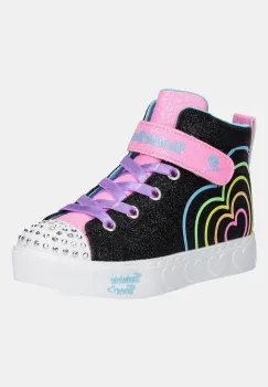 Skechers tenisi copii HEART STEPS - HEART GLOW culoarea negru, 314623L imagine
