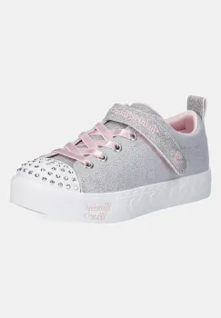 Skechers tenisi copii HEART STEPS - SHIMMER SWEETIE culoarea gri, 314620L imagine
