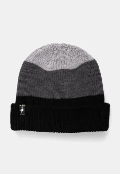 Smartwool caciula Cantar Colorblock culoarea negru, de lana, SW011491 imagine