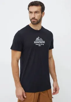 Smartwool tricou sport 30th Anniversary culoarea negru, cu imprimeu, SW002670 imagine