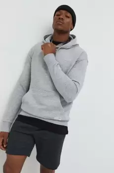 Solid bluza barbati, culoarea gri, neted imagine