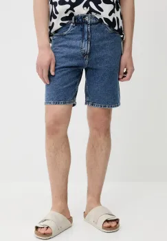 Solid pantaloni scurti jeans 21107657 imagine