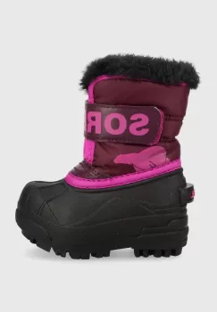 Sorel cizme de iarna copii Toddler culoarea violet imagine