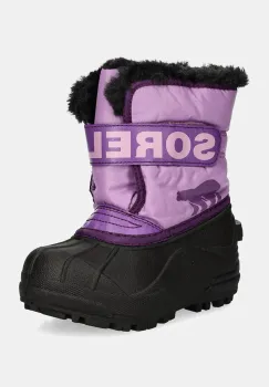 Sorel cizme de iarna copii TODDLER SNOW COMMAND culoarea violet, 2114101 imagine
