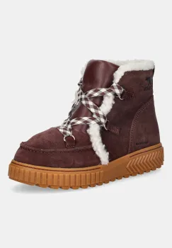 Sorel cizme de iarna ONA AVE ALPINE BOOT WP culoarea bordo, 2088311628 imagine