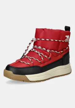 Sorel cizme de iarna WHITNEY III SLIP-ON WP culoarea rosu, 2138501691 imagine