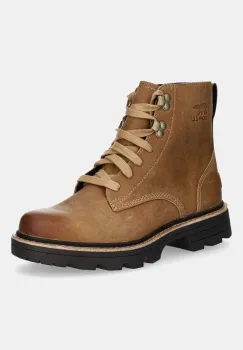 Sorel cizme REVEL RD BOOT LACE WP culoarea maro, cu toc plat, 2144871253 imagine