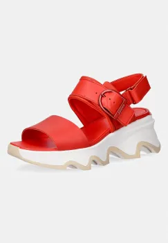 Sorel sandale din piele pentru copii KINETIC IMPACT WEDG imagine