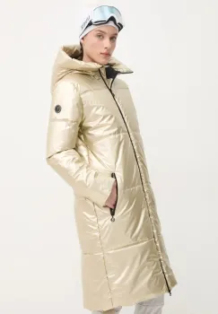 Sportalm geaca Miami Metallic NE femei, culoarea auriu, 1821005495 imagine