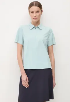 Sportalm tricou polo femei, culoarea turcoaz, 250185 imagine