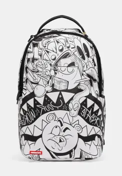 Sprayground rucsac culoarea alb, mare, cu model, 910B6852NSZ imagine