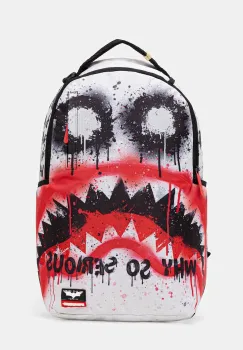 Sprayground rucsac culoarea alb, mare, cu model, 910B7120NSZ imagine