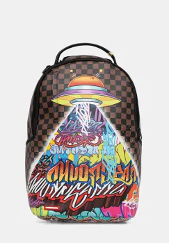 Sprayground rucsac culoarea maro, mare, cu imprimeu, 910B6442NSZ imagine