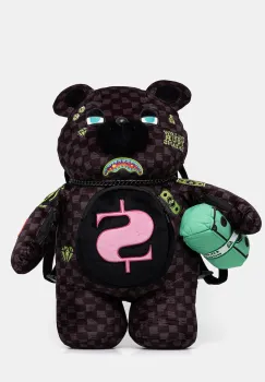 Sprayground rucsac culoarea negru, mic, cu imprimeu, 910B7467NSZ imagine