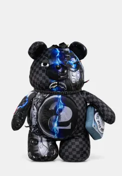 Sprayground rucsac culoarea negru, mic, modelator, 910B6784NSZ imagine