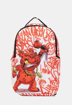 Sprayground rucsac culoarea rosu, mare, cu model, 910B6816NSZ imagine