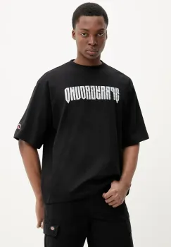 Sprayground tricou din bumbac barbati, culoarea negru, cu imprimeu, SP695BLK imagine