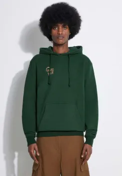 Stan Ray hanorac de bumbac Ray-Bow Hood barbati, culoarea verde, cu gluga, cu imprimeu, SS2405213 imagine