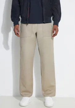 Stan Ray pantaloni de bumbac 1100 Og culoarea bej, drept, 1106 imagine