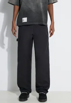 Stan Ray pantaloni de bumbac Og Painter culoarea negru, cu fason cargo, 1130 imagine