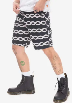 Stan Ray pantaloni scurti Painter barbati, culoarea negru SS23013BLA-BLA imagine