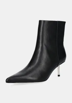 Stand Studio cizme de piele Madison Studded Boot femei, culoarea negru, cu toc cui, 66335-7770 imagine