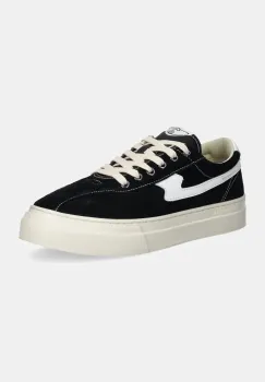 Stepney Workers Club tenisi din piele intoarsa Dellow S-Strike Cup Suede culoarea negru, YA25015 imagine