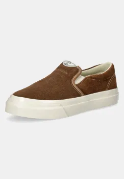 Stepney Workers Club tenisi LISTER RAW SUEDE culoarea maro, YA03204 imagine