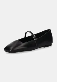 Steve Madden balerini de piele Ezri culoarea negru, SM11003246 imagine