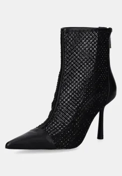 Steve Madden botine Arlette culoarea negru, cu toc cui, 11004774 imagine