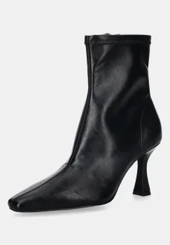 Steve Madden botine Freida culoarea negru, cu toc drept, 11005069 imagine