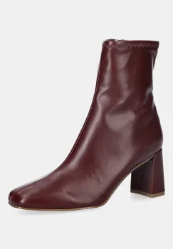 Steve Madden botine Hurst culoarea bordo, cu toc drept, 11003498 imagine