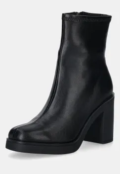 Steve Madden botine Mesmerize culoarea negru, cu toc drept, 11005105 imagine